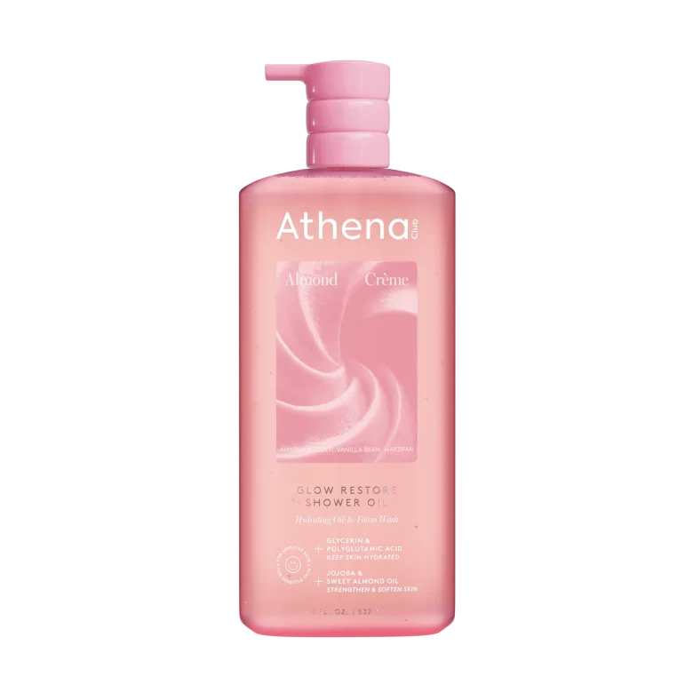 Glow Restore Shower Oil Q5 Almond Crème